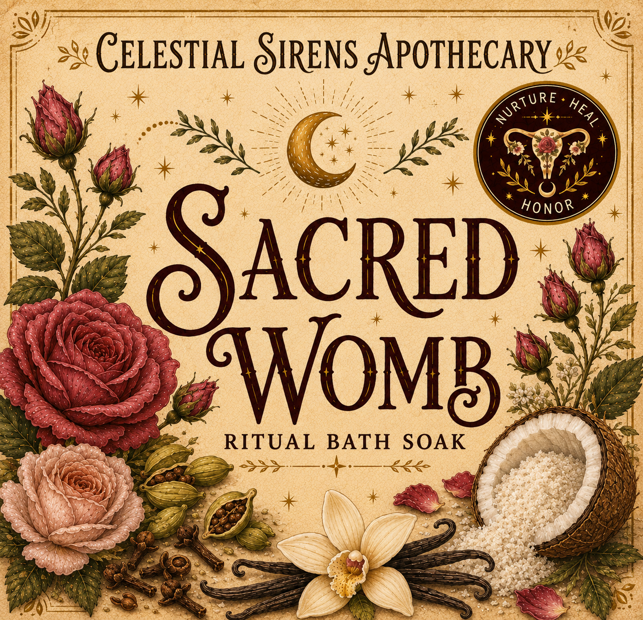 Sacred Womb Bath Soak